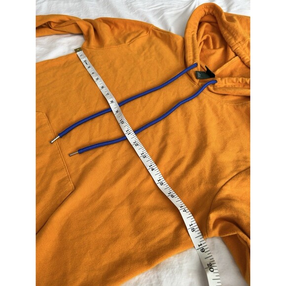 Wild Fable Hoodie Long Sleeve Pullover Yellow Blue Women’s Small Sweatshirt - Picture 6 of 9